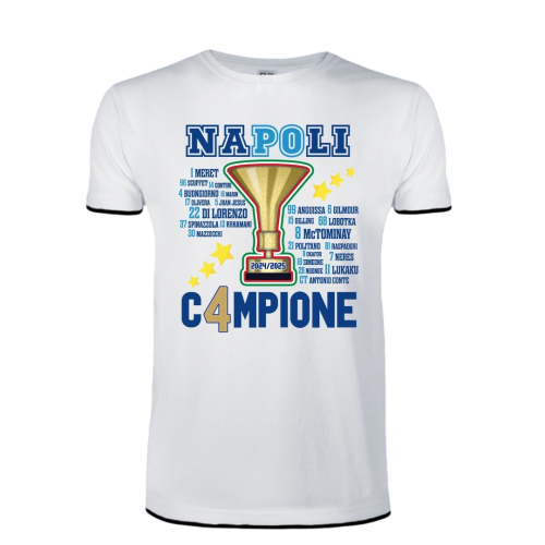 T-shirt Napoli Campione