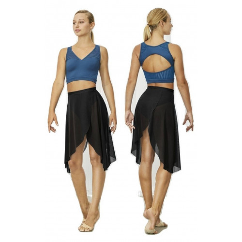 Gonnellino Bloch Hadlee fronte/retro nero