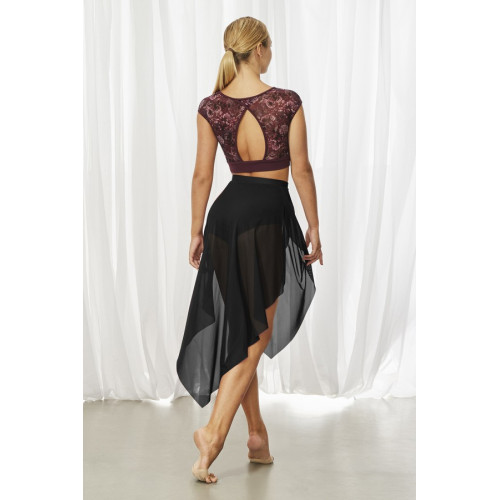 Gonna Bloch Mierya retro nero