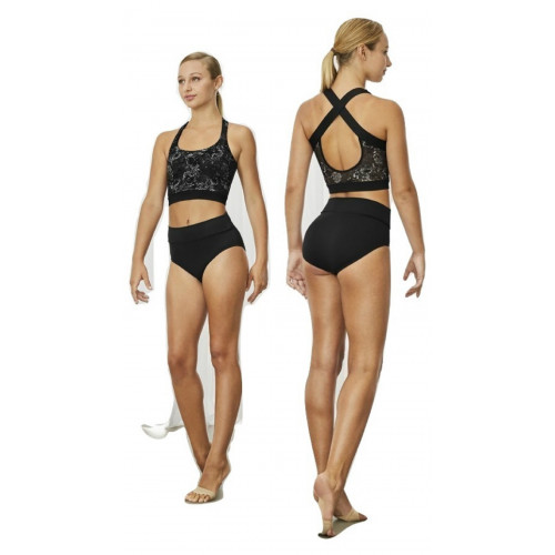 Slip Bloch Armelle fronte/retro nero