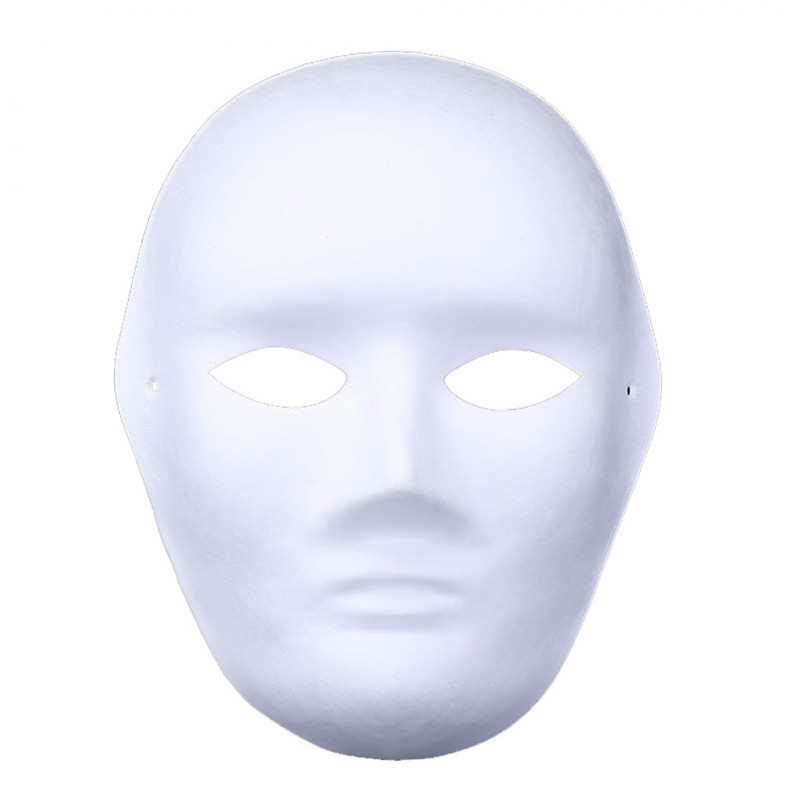 Maschera Bianca Decoupage Maschera Bianca Decoupage